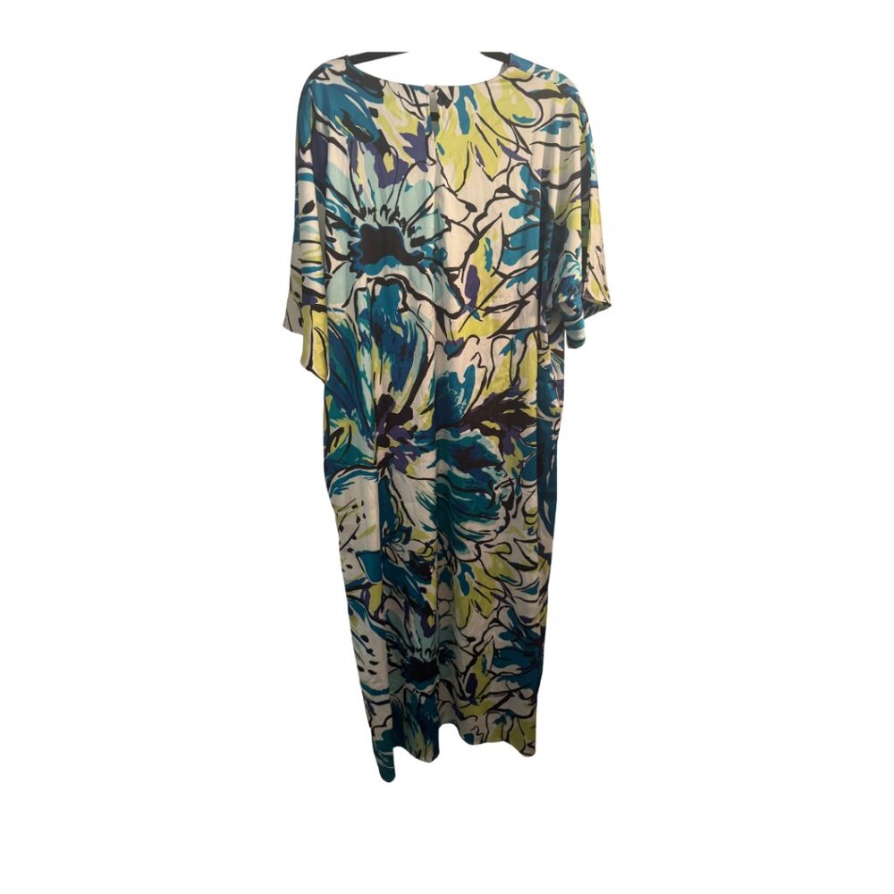 Joan Rivers Colorful Floral Maxi Dress – Size S